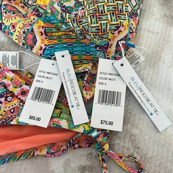 Bleu Rod Beattie Seriously Sunny Halter Top and Bottom - Picture 12 of 13